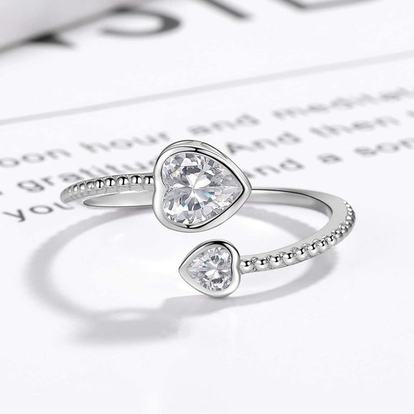 Step Forward Girls Ring 925 Sterling Silver Birthstone Rings for Women -… - Picture 8 of 16